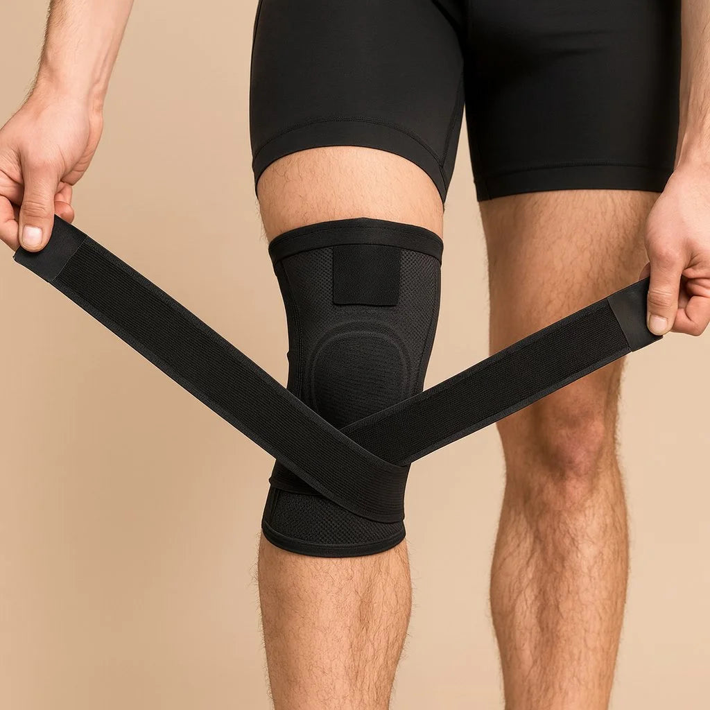 Joelheira de compressão