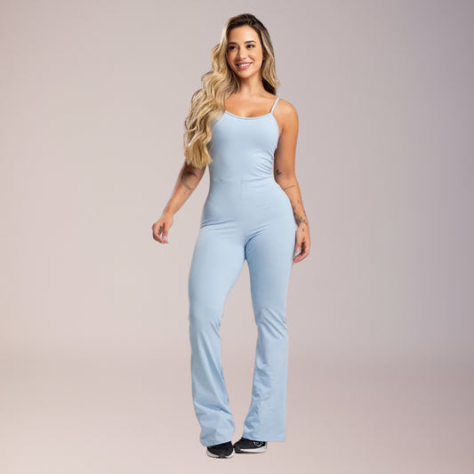 Macacão Fitness Flare